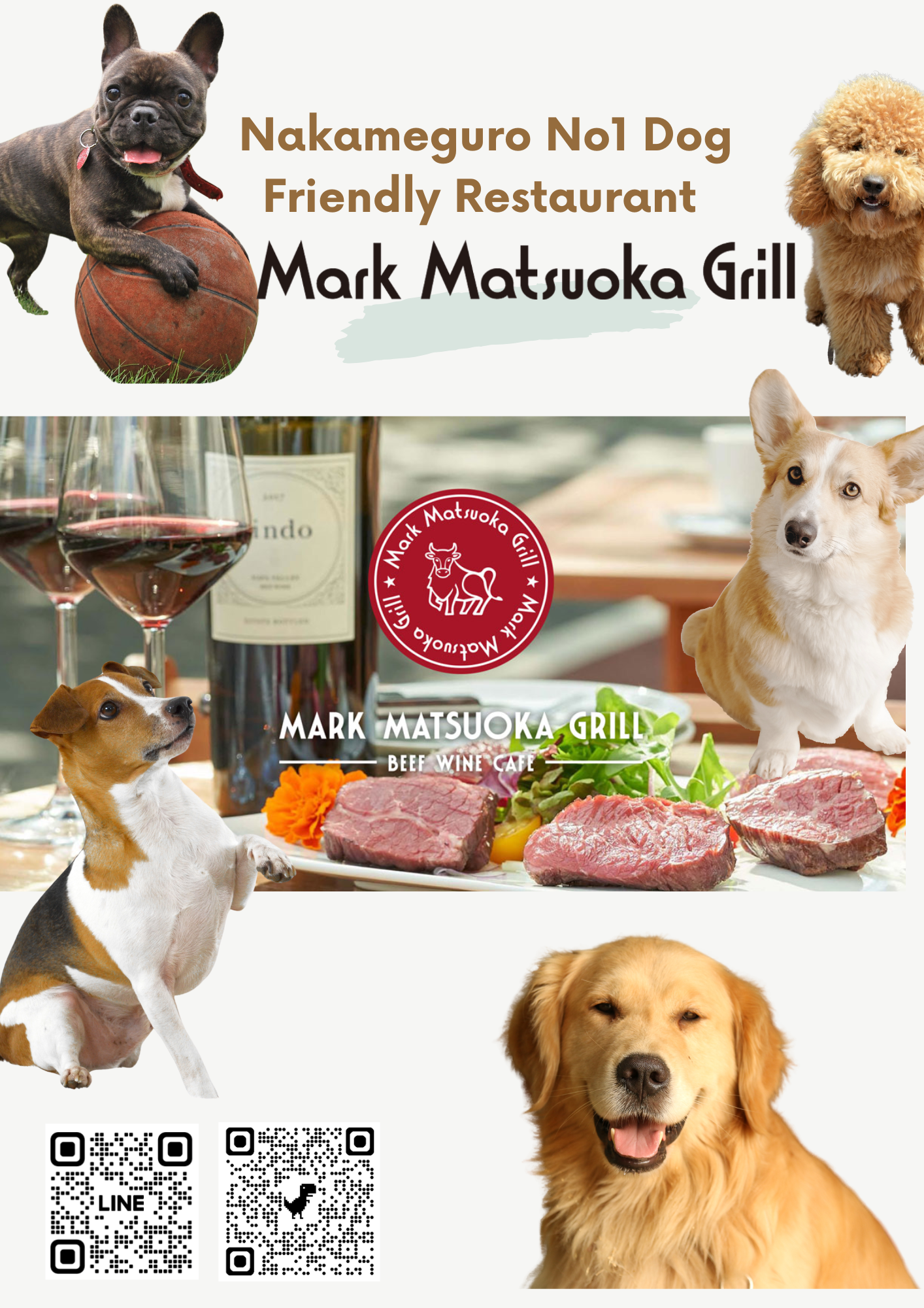 Mark Matsuoka Grill - Nakameguro No.1 Dog Friendly Restaurant