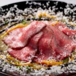 黒毛和牛のカルパッチョ×WASABI