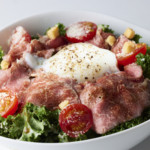 A5和牛ローストビーフのシーザーサラダ